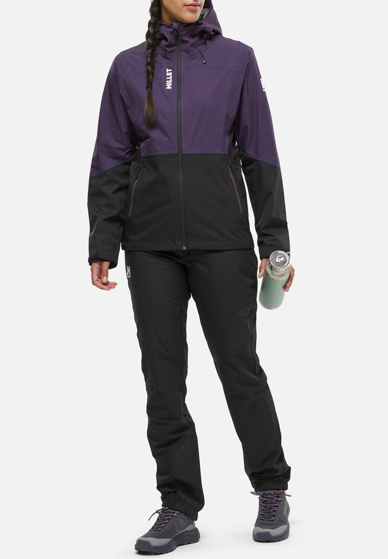 Veste Imperméable Femme Millet Kamet Gore-Tex Violet