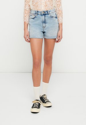 Noisy May NMMONI - Jeansshorts - light blue denim