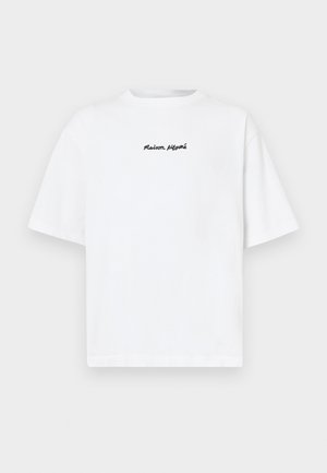 LINE HANDWRITING TEE - Basic póló - white