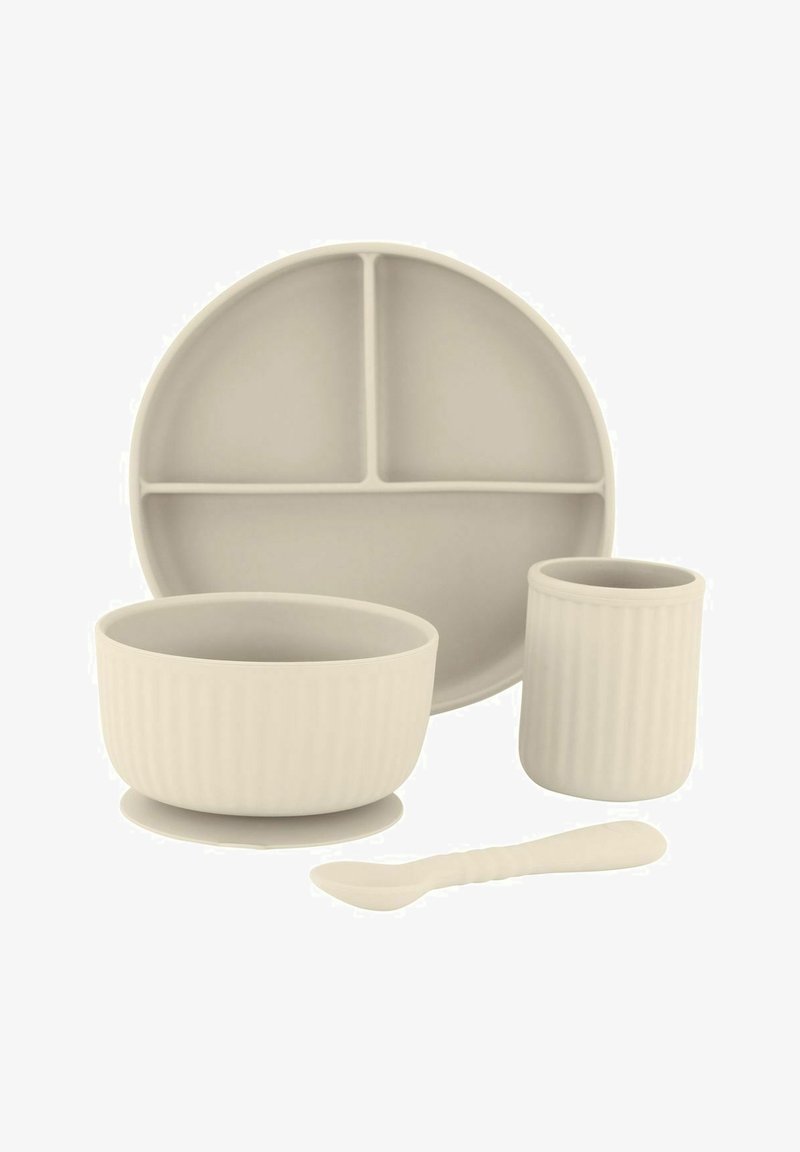 mikk-line DINNER SET - Dětská jídelní set - white swan