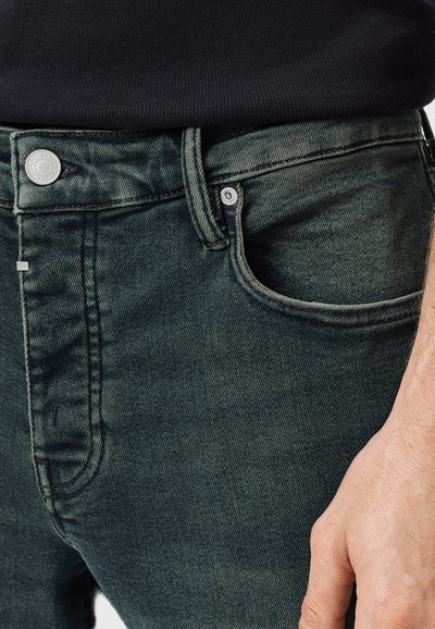 Jean Femme All Saints Jambes Fines Taille 36 - Délavé Bleu Foncé - Occasion Très Bon état