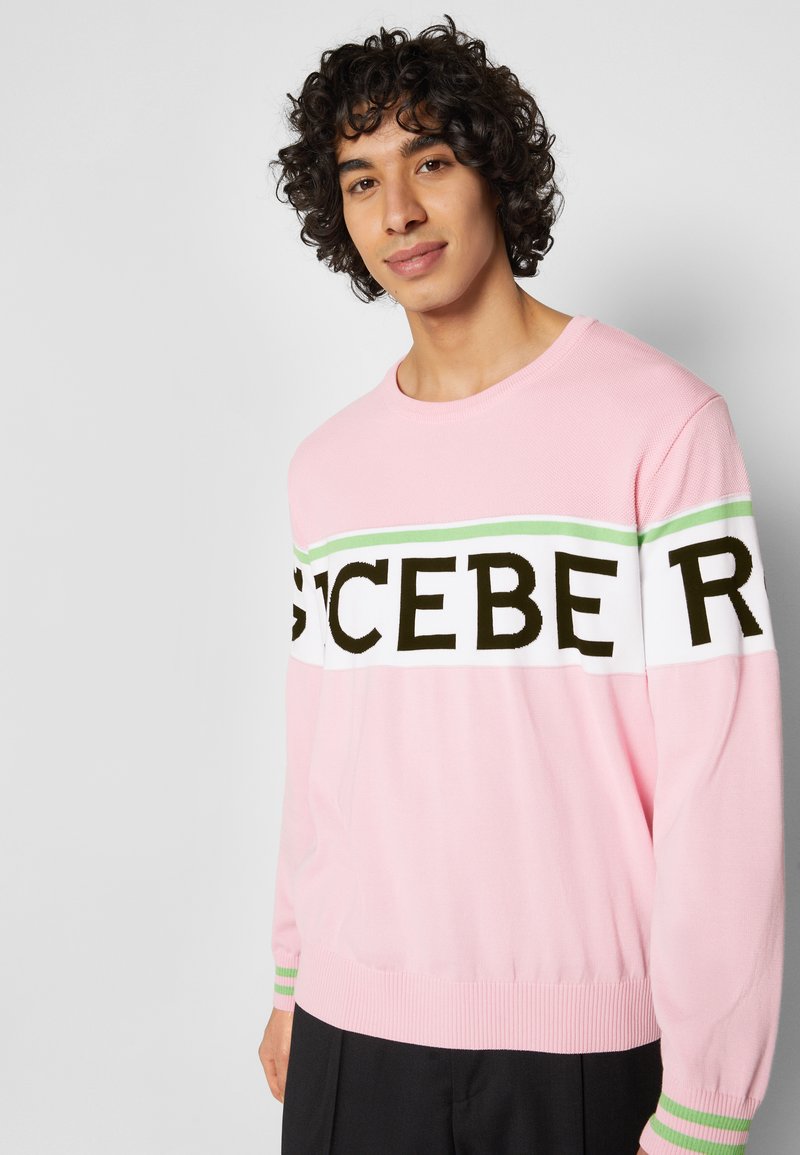 Herren T-shirts & Polos | Iceberg MAGLIA GIROCOLLO Strickpullover fantasia/pink - JH03785 Herren T-shirts & Polos | Iceberg MAGLIA GIROCOLLO Strickpullover fantasia/pink - JH03785