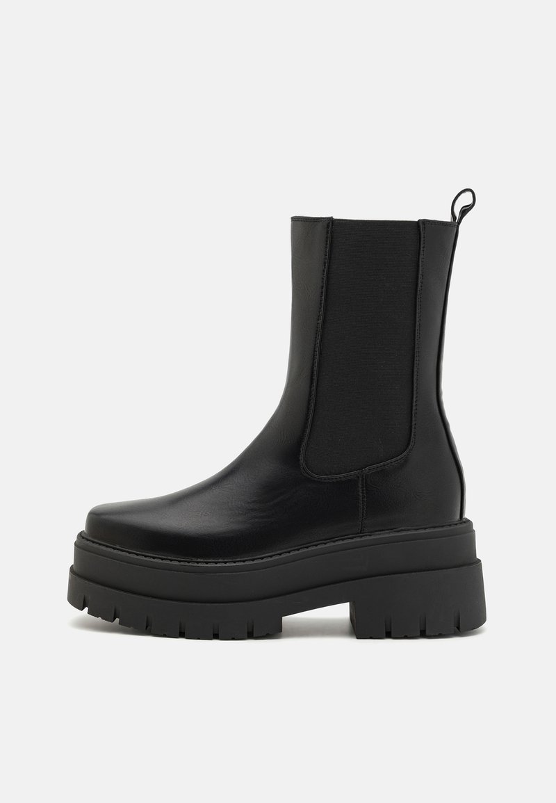 Simmi London FINLAY - Gležnjarji s platformo - black