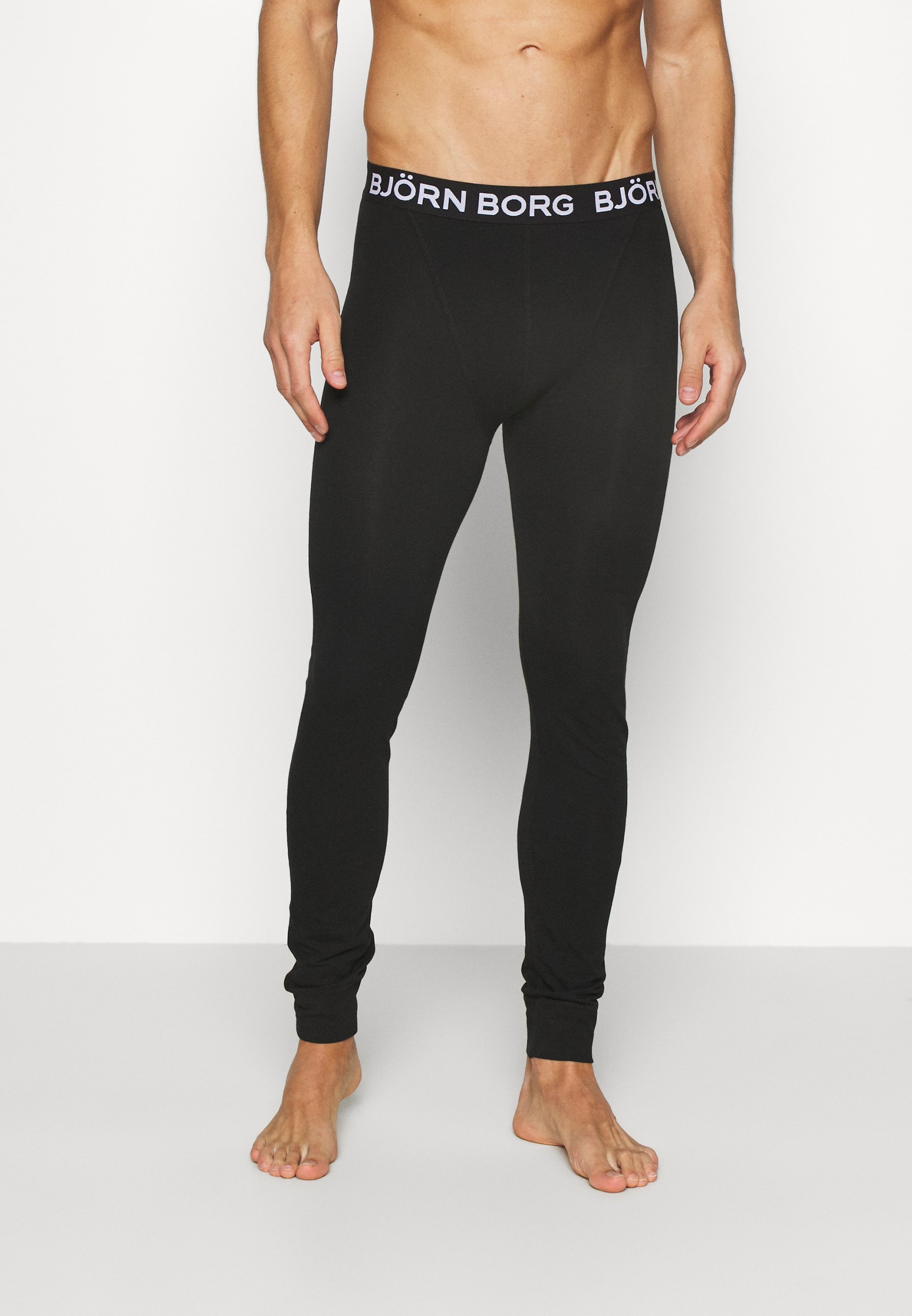 Björn SEASONAL SOLIDS LEO LONG JOHNS - Lange underbukser - beauty/sort