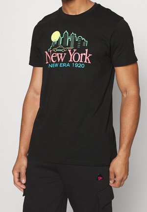 Camiseta estampada - black