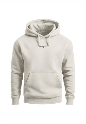 Neverless, HERREN HOODIE MIT SPIRIT OF JAPAN-RÜCKENPRINT – REGULAR FIT - Hoodie - slim-fit urban grey