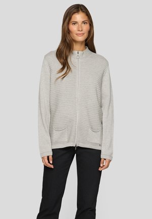 Strickjacke - silber