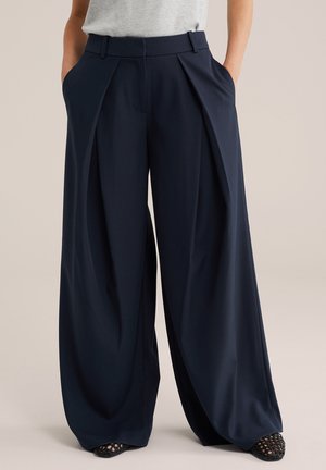 WE Fashion, WE FASHION - Pantaloni - navy blue