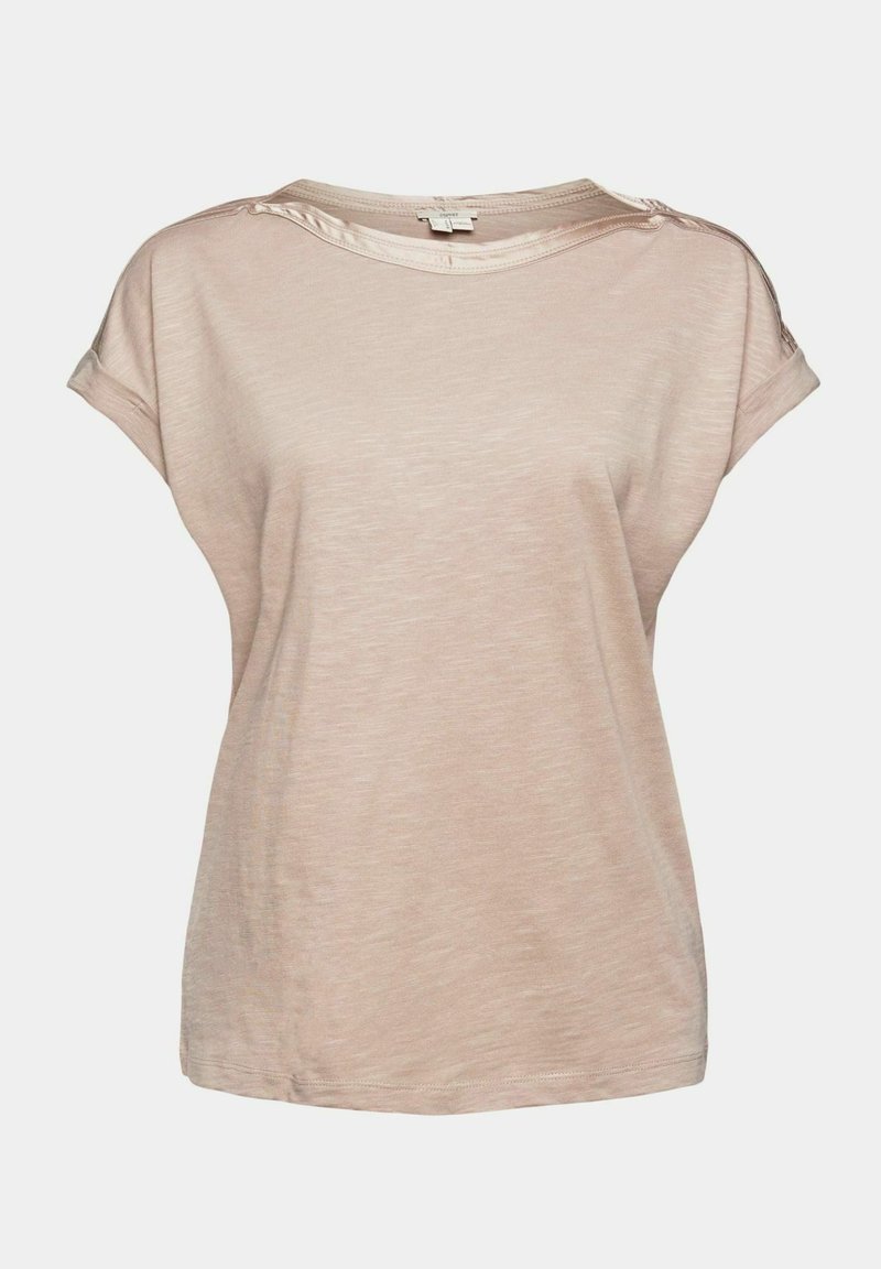 Damen T-Shirts | Esprit T-Shirt basic light taupe/taupe - XI81792 Damen T-Shirts | Esprit T-Shirt basic light taupe/taupe - XI81792