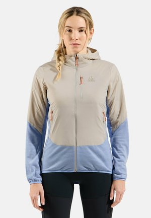 ASCENT HYBRID - Outdoorjacke - silver cloud blue heron