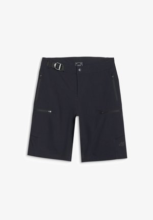 4F, 4F SPODENKI ROWEROWE DAMSKIE - Korte fietsbroek - deep black