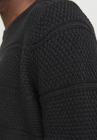 Jack & Jones CRAIG SHAWL NECK - Cardigan - black/nero