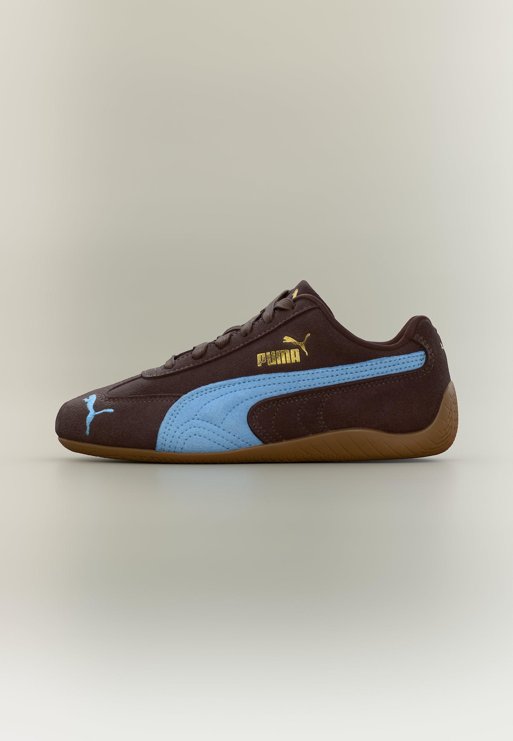 Puma SPEEDCAT OG JR UNISEX - Trainers - chocolate brown/team light