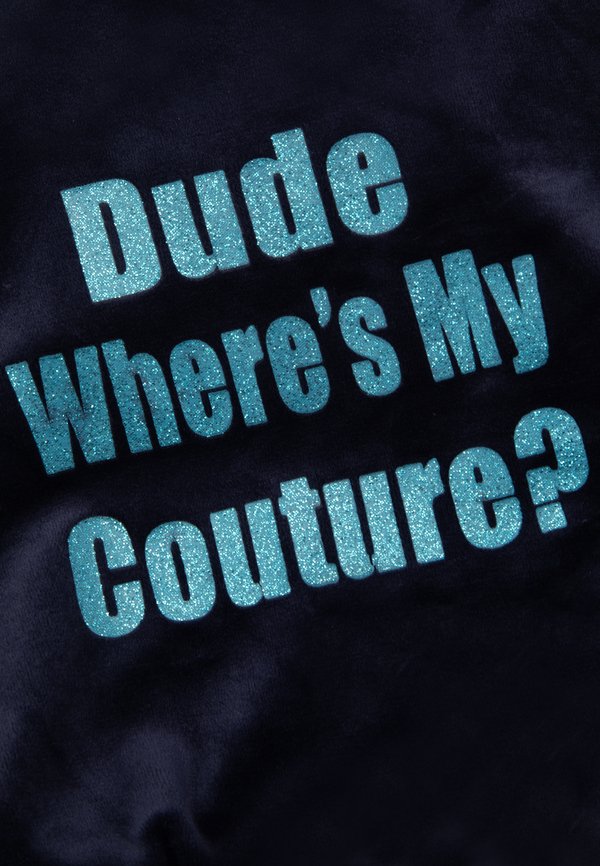 DUDE WHERES MY COUTURE HOODIE UNISEX - Pet accessory3
