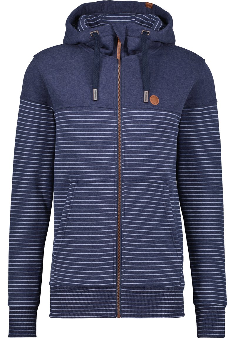 Bluză de molton cu fermoar