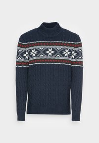 Selected Homme SLHFLAKE CABLE - Džemperis - sky captain