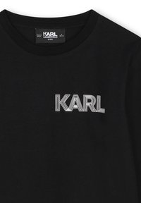 KARL LAGERFELD KIDS T-shirt à manches longues - black