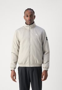 Calvin Klein Jeans PADDED HARRINGTON - Giacca da mezza stagione - flint gray