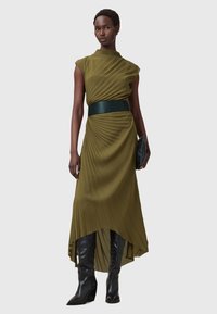 AllSaints RAYANNA - Maxi-jurk - fango green