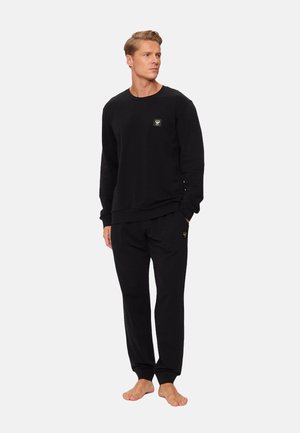 JOGGING SET - Pigiama - schwarz