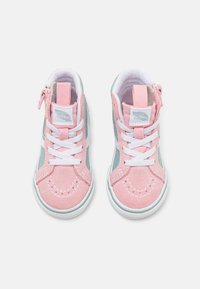 Vans SK8-HI REISSUE SIDE ZIP UNISEX - High-top trainers - blue/pink