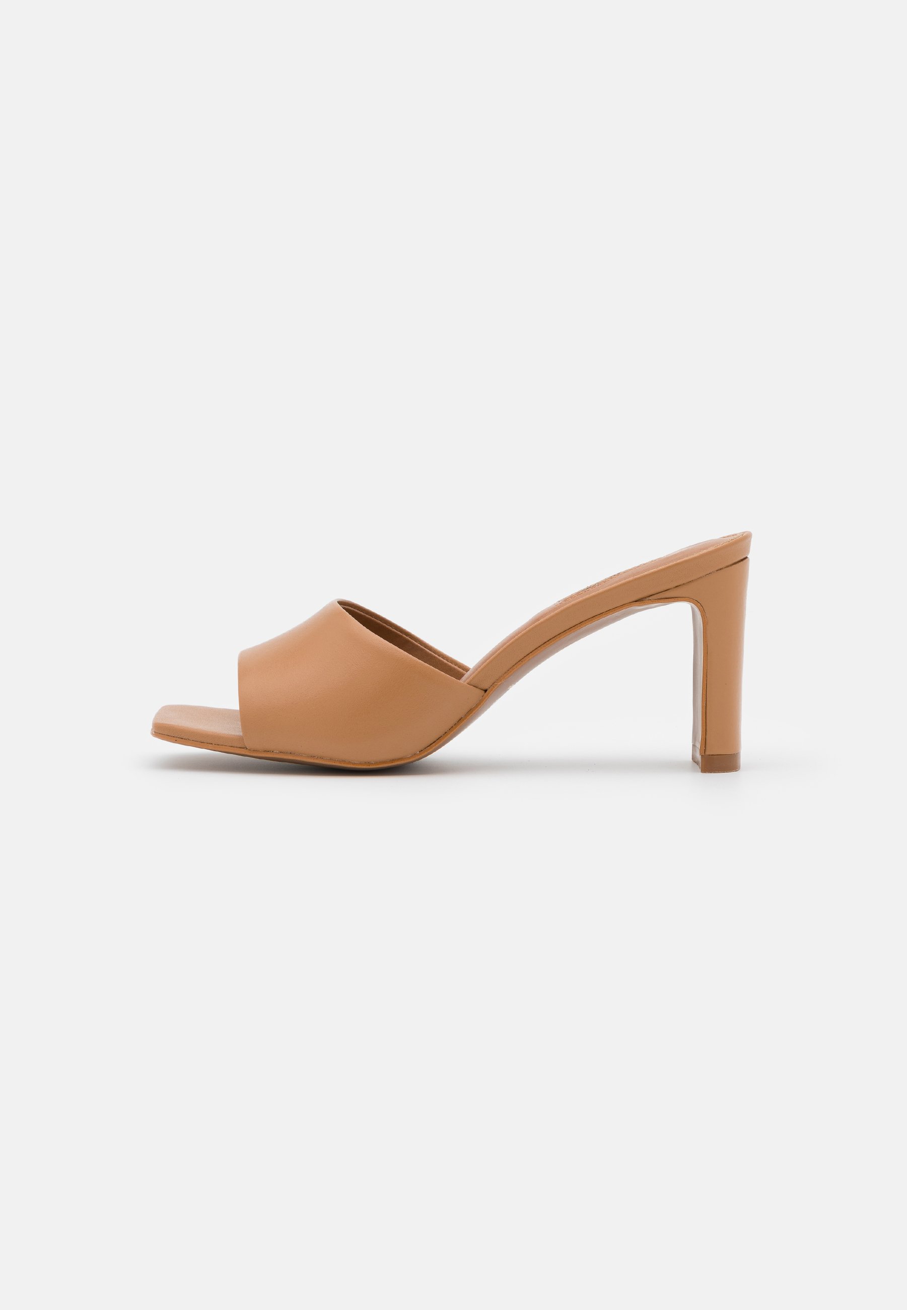 dune heeled mules