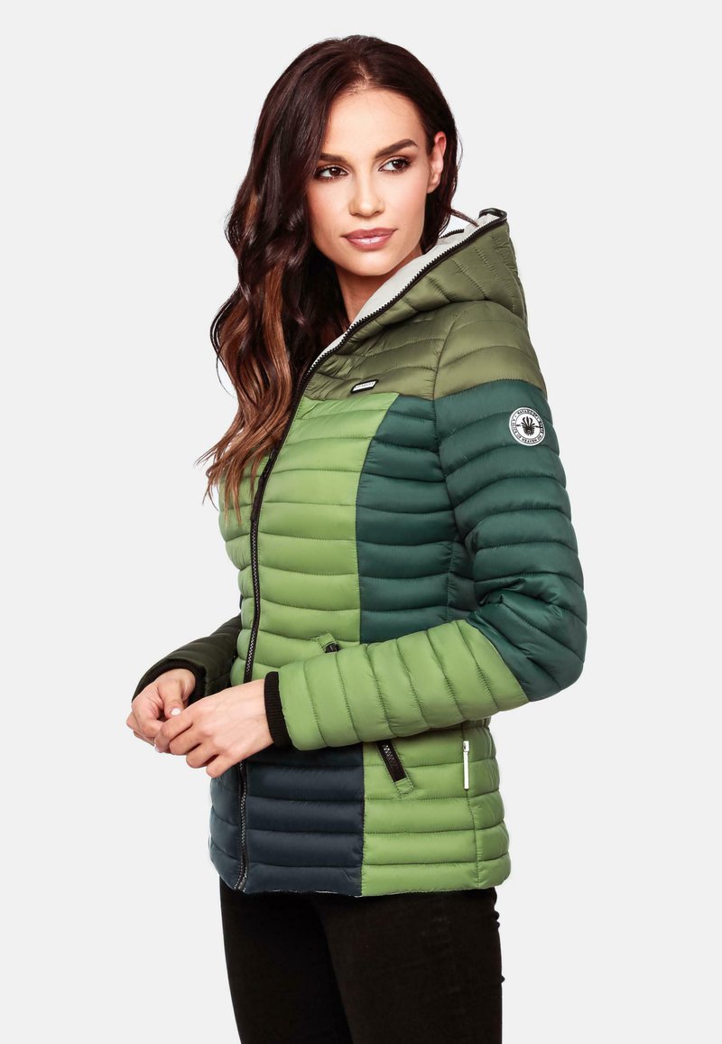 Navahoo Wekoo – Veste Coton Femme Mi-Saison à Capuche, Coupe Cintrée Tendance XS à 3XL