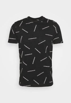 Print T-shirt - nero bianco