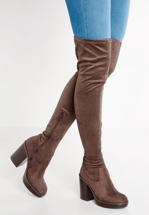 River Island Højhælede støvler - brown