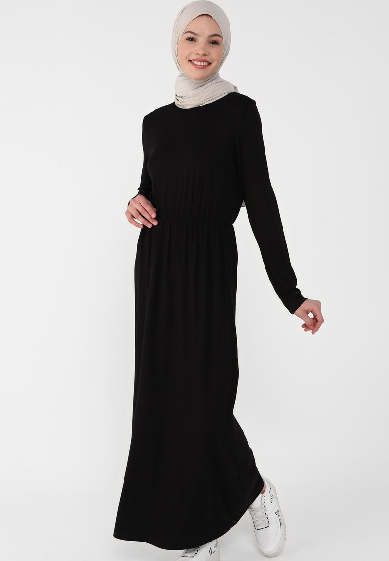 Modanisa CREW NECK MODEST REFKA Maxi dress black Zalando.ie