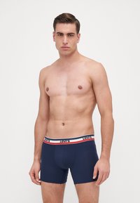 Levi's® MEN LOGO 3 PACK - Boxer alsónadrág - green/blue