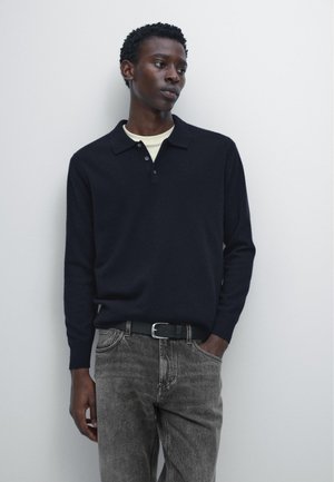 Massimo Dutti Poloshirt - dark blue