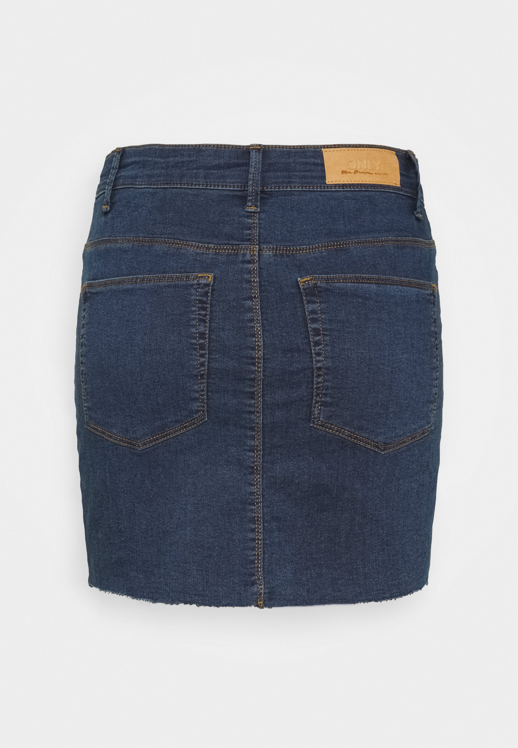 ONLY ONLCARMEN SKIRT - Gonna di jeans - medium blue denim/blu denim -  Zalando.it