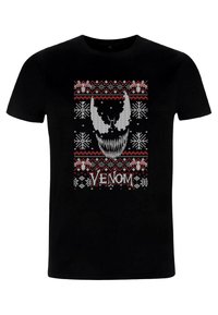Marvel SPIDER MAN CLASSIC FACE - Camiseta estampada - black