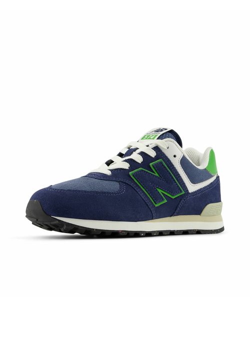 New Balance 574 Lace Navy Alpine Green (GS) — foto 2