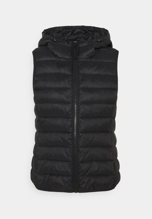 ONLTAHOE HOOD JACKET - Waistcoat - black