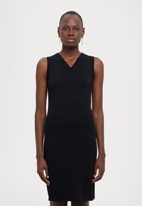 Armani Exchange VESTITO - Trikotaažkleit - black
