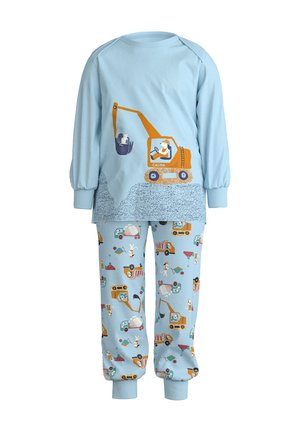 WORKER BÜNDCHEN REINER SET - Pyjama set - cascade blue