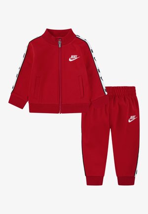 Nike Sportswear FULL ZIP WITH LOGO TAP UNISEX SET - Träningsjacka - university red