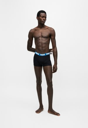 Puma, EVERYDAY BASIC 2 PACK - Lange Boxershorts - black/blue/red