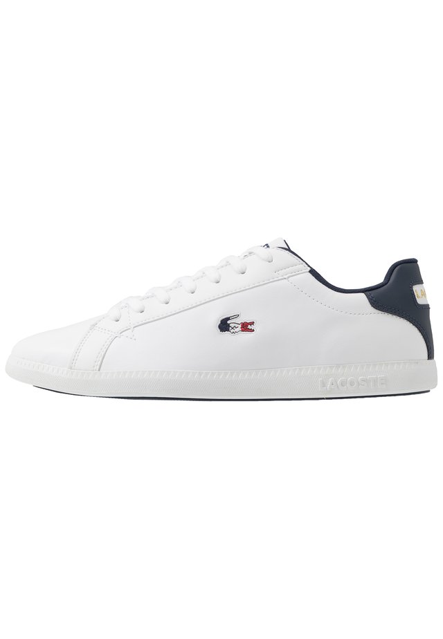 GRADUATE - Baskets basses - white/navy/red