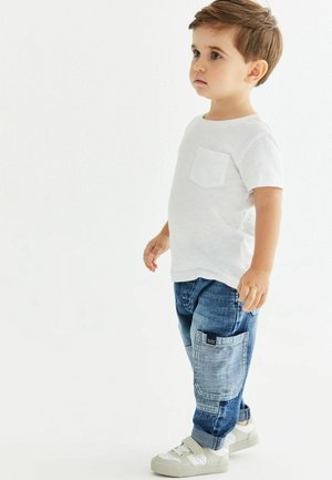 UTILITY PULL-ON - Jean boyfriend - blue