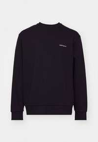 SCRIPT EMBROIDERY  - Sweatshirt - black/white