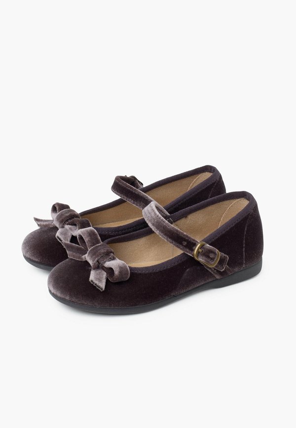 MERCEDITAS  – Riemchenballerina – gris