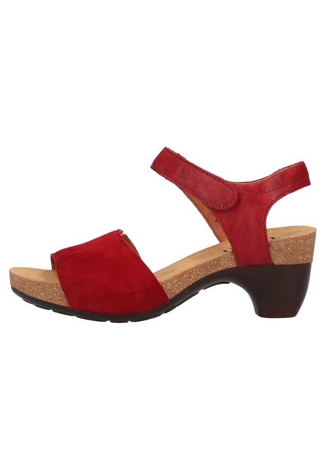 Sandalen - rosso kombi