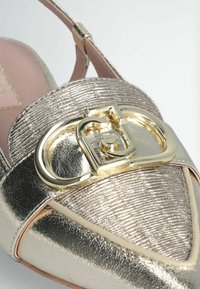LIU JO Ballerine sling - gold colour