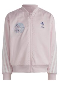 adidas Sportswear LG DY  TT - Tröja med dragkedja - clear pink white