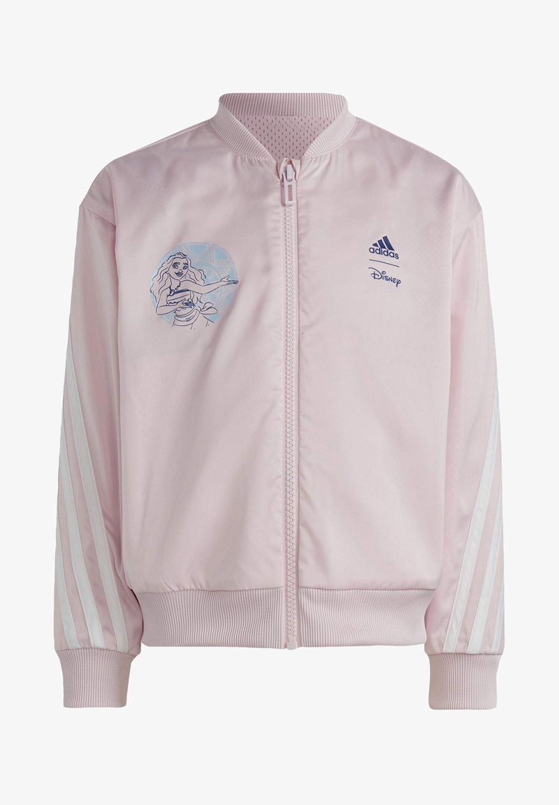 adidas Sportswear LG DY TT - Tröja med dragkedja - clear pink white