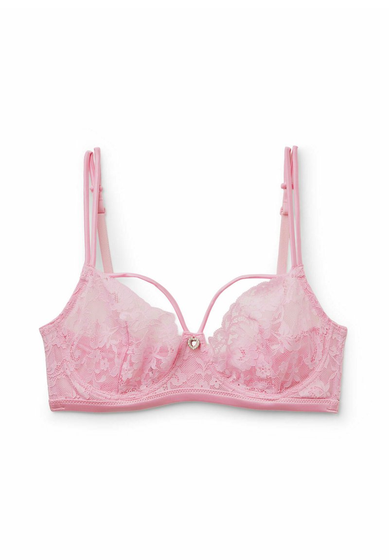 Tezenis SUGAR DREAM - Beugel BH - Pink/donkerroze - Zalando.be