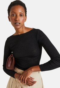 Monoprix ROMANE - T-shirt à manches longues - noir